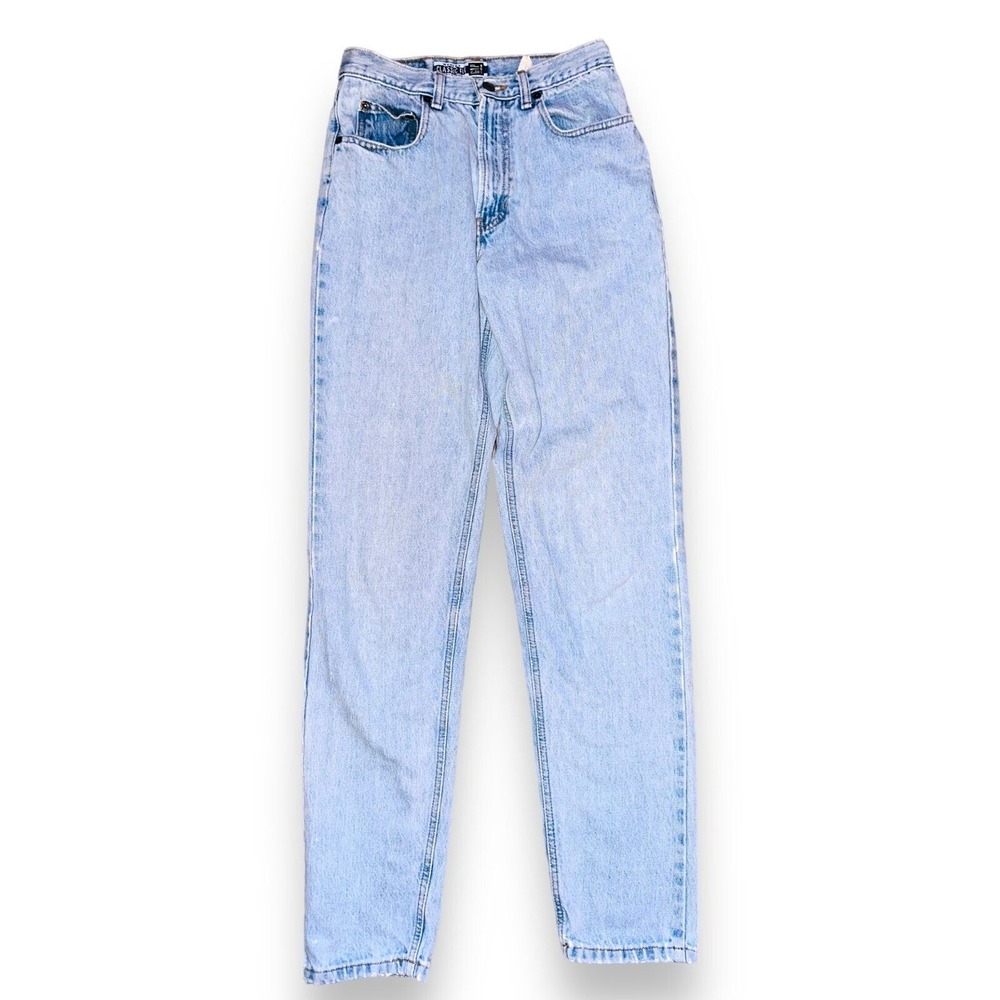 C6 Vintage Gap Classic Fit 90s Made USA Jeans Women's Denim Light Wash
